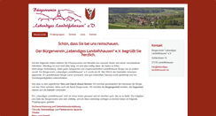 Desktop Screenshot of lebendiges-landolfshausen.de