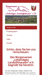 Mobile Screenshot of lebendiges-landolfshausen.de